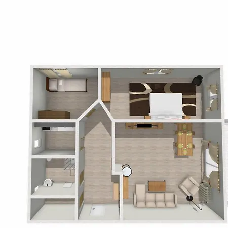 Apartmán Kurpark Domizil 2